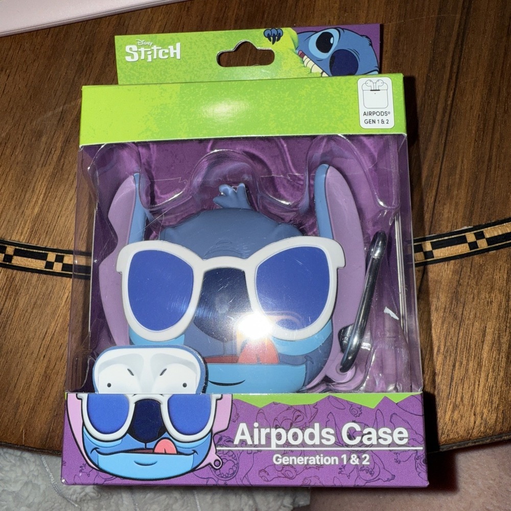 Stitch AirPods Case Compatible With‎ Generation 1 & 2 Brand New
